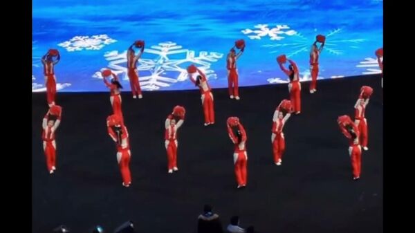 Кадры с церемонии открытия XXIV зимних Олимпийских игр в Пекине - Sputnik Латвия