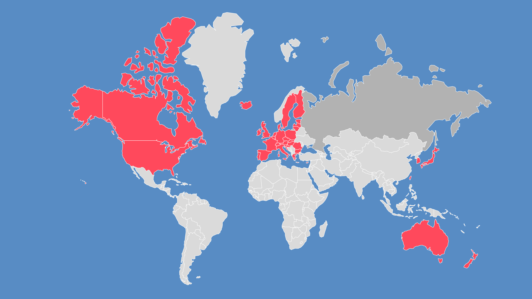 Страны против России на карте. Карта стран ппнтив России. Ввели санкции против мир