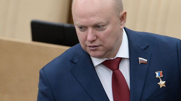 Первый заместитель председателя комитета Госдумы РФ по обороне Андрей Красов - Sputnik Латвия