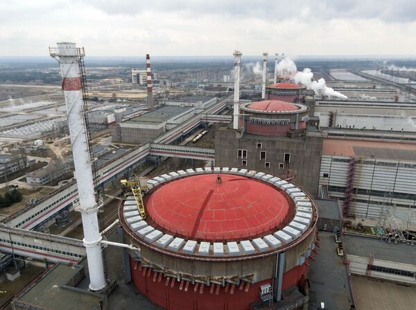 Zaporožjes atomelektrostacijas teritorija. - Sputnik Latvija