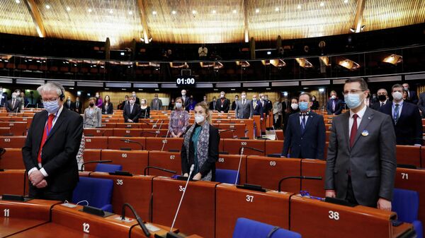 Внеочередное заседание Парламентской ассамблеи Совета Европы, 14 марта 2022 года  - Sputnik Латвия