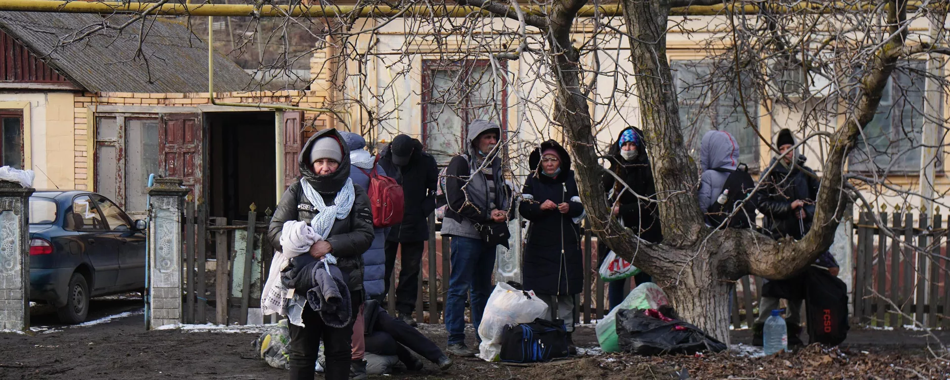 Evakuētie Mariupoles iedzīvotāji - Sputnik Latvija, 1920, 20.03.2022