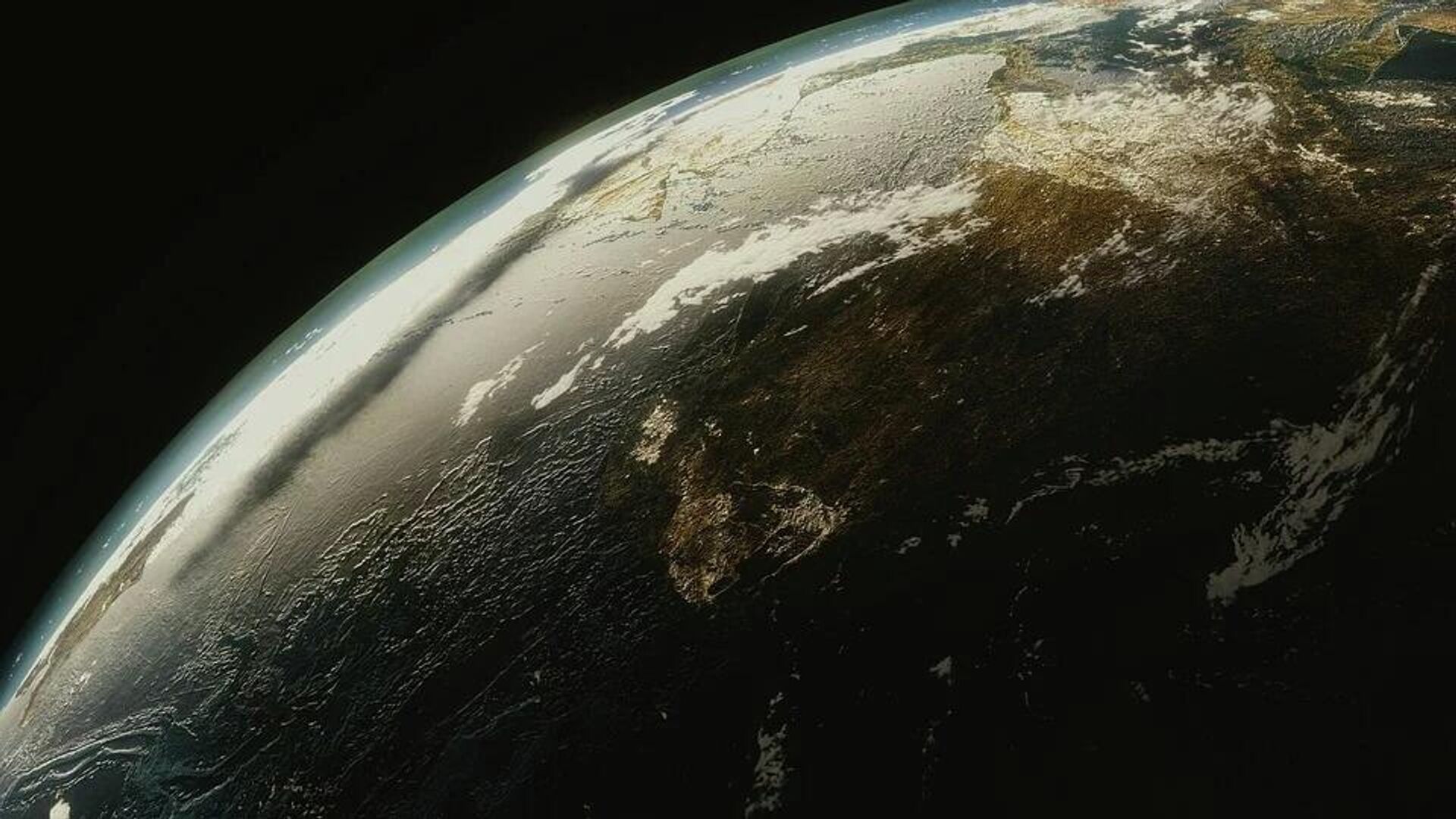 Вид на планету Земля из космоса  - Sputnik Latvija, 1920, 12.06.2022