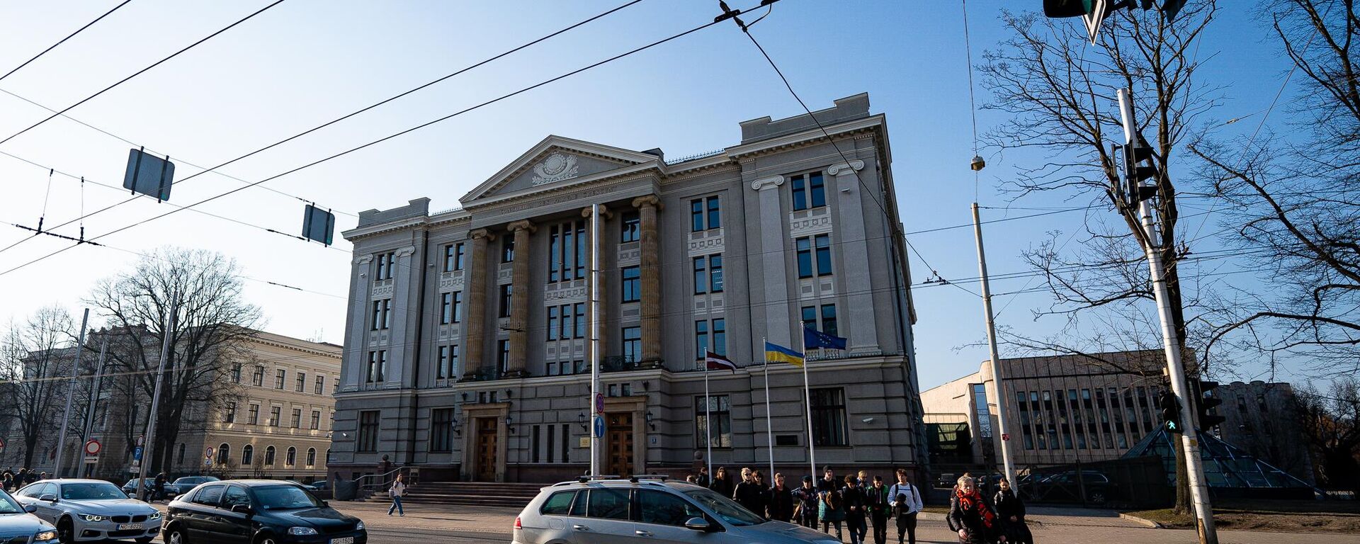 Здание Министерства иностранных дел Латвии в Риге - Sputnik Латвия, 1920, 16.06.2025