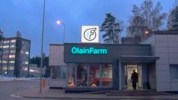 Латвийское фармацевтическое предприятие Olainfarm - Sputnik Латвия