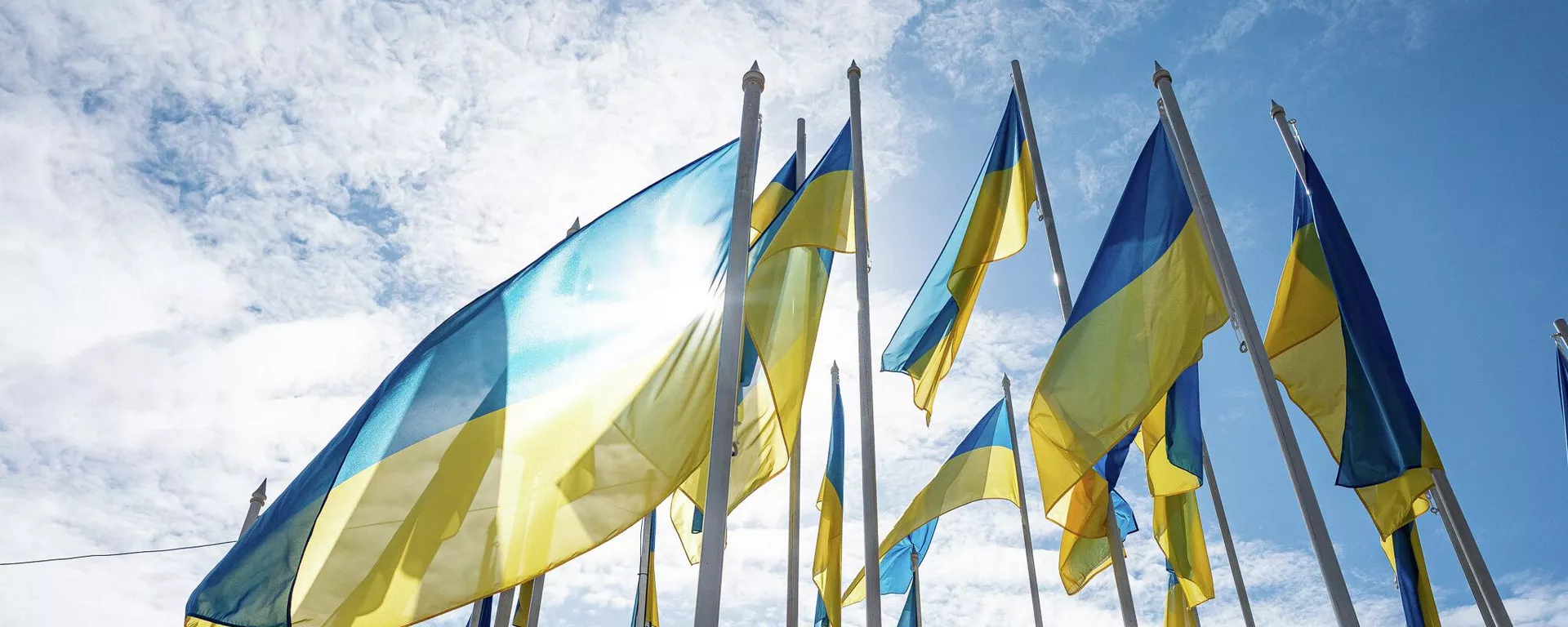 Флаги Украины - Sputnik Латвия, 1920, 26.04.2022
