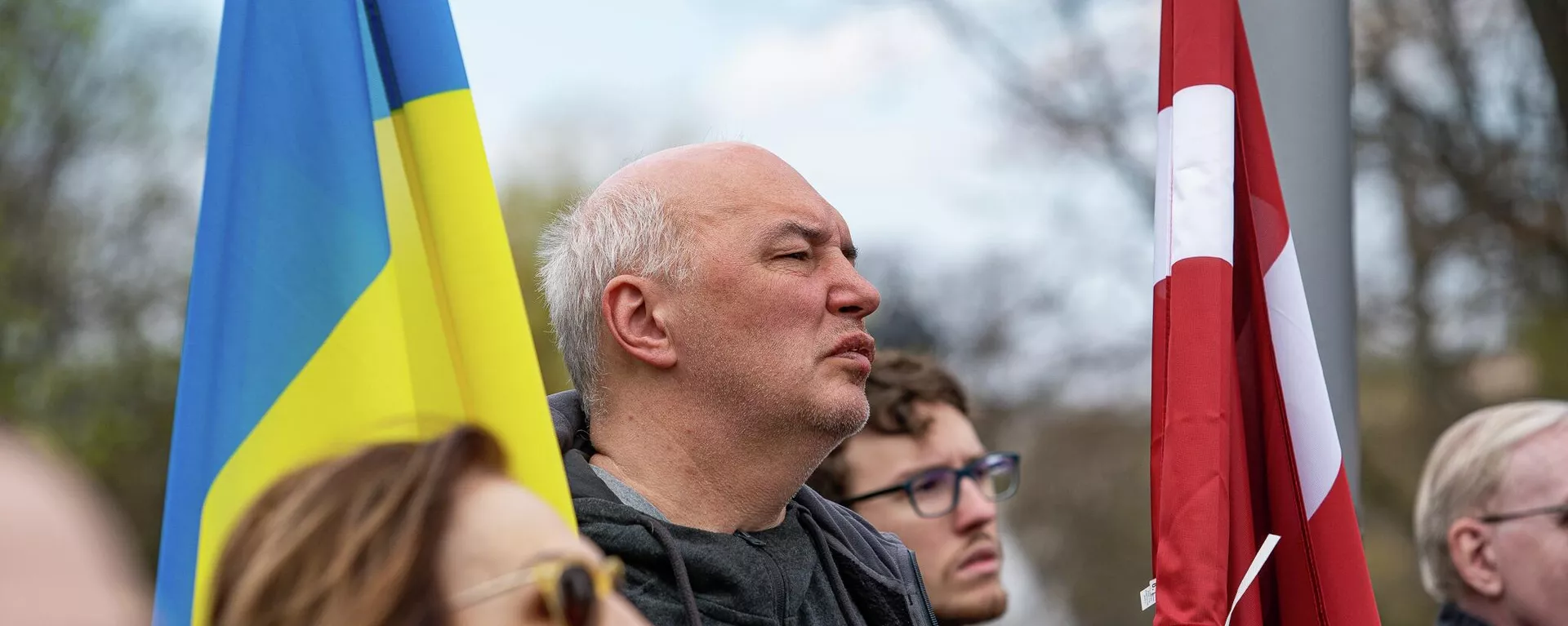 Акция Русский голос против войны в Риге - Sputnik Латвия, 1920, 27.04.2022