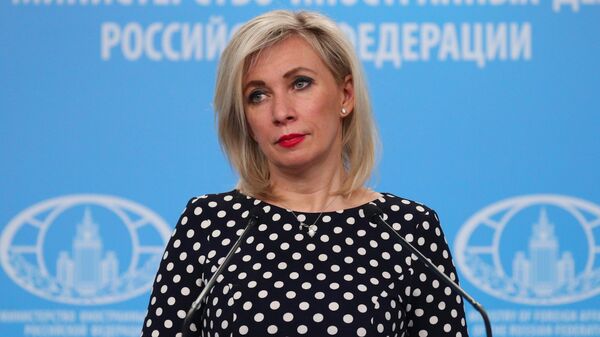 Официальный представитель Министерства иностранных дел России Мария Захарова - Sputnik Латвия
