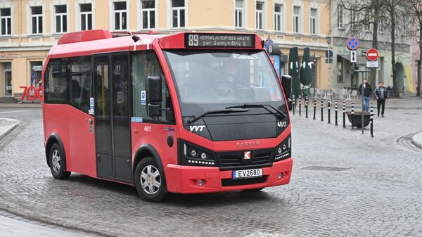 Общественный транспорт в Вильнюсе - Sputnik Латвия