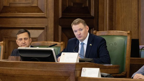 Спикер Сейма Латвии Эдвардс Смилтенс - Sputnik Латвия