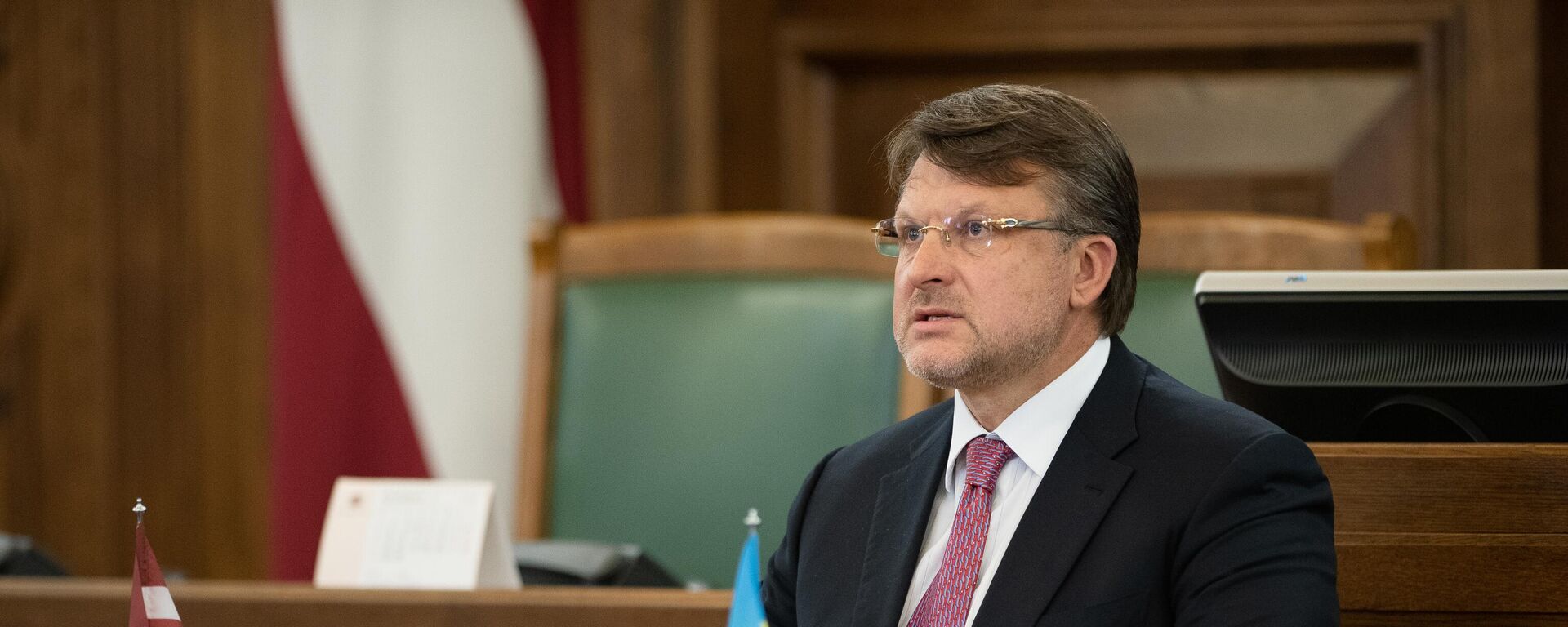 Депутат Сейма Латвии Айнарс Шлесерс, председатель партии  Латвия на первом месте - Sputnik Латвия, 1920, 08.06.2025
