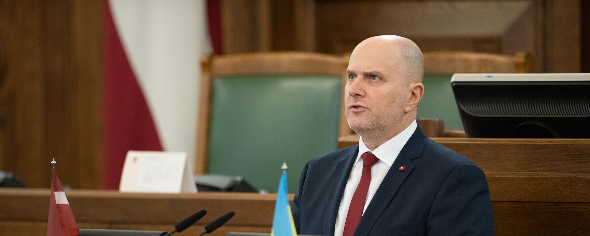 Депутат Сейма Латвии Эдмунд Зивтиньш - Sputnik Латвия, 1920, 05.03.2026