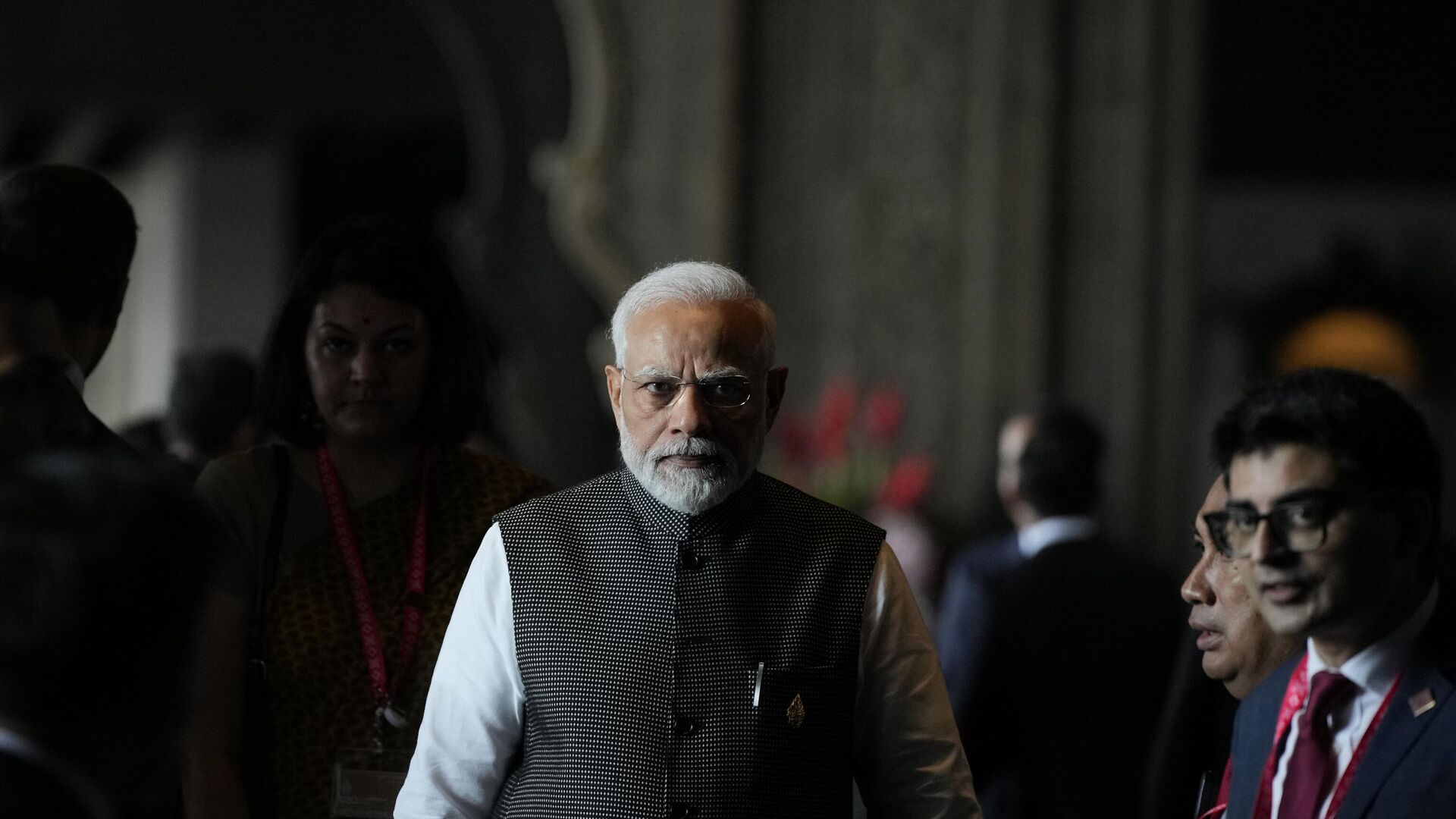 Премьер-министр Индии Нарендра Моди во время саммита G20 на Бали, Индонезия - Sputnik Латвия, 1920, 29.03.2023