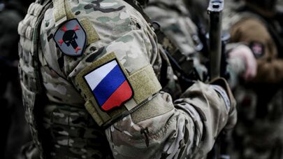 Военнослужащий добровольческого батальона имени Судоплатова в зоне спецоперации