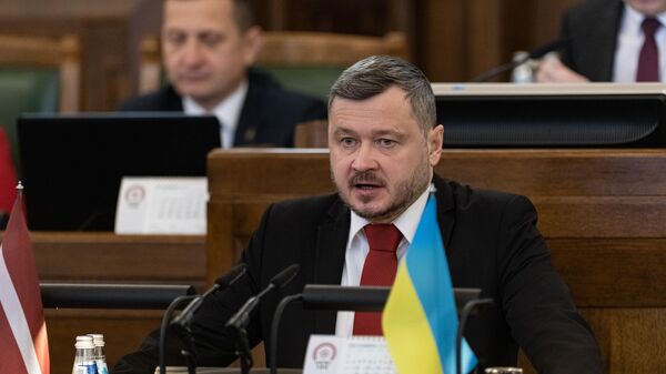 Депутат Сейма Латвии Гиртс Лапиньш - Sputnik Латвия
