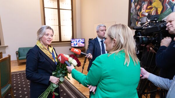 Новый председатель Центральной избирательной комиссии Латвии Кристине Саулите - Sputnik Латвия