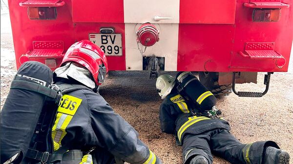 День теней в Государственной пожарно-спасательной службе - Sputnik Латвия