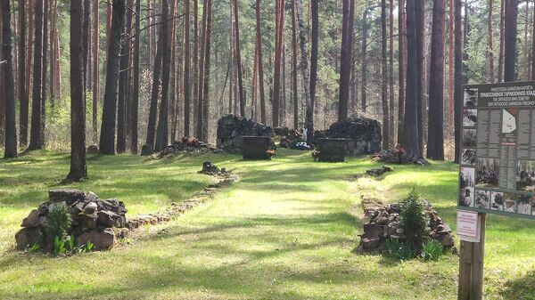 Гарнизонное кладбище в Саласпилсе, которое местные власти могут уничтожить - Sputnik Латвия