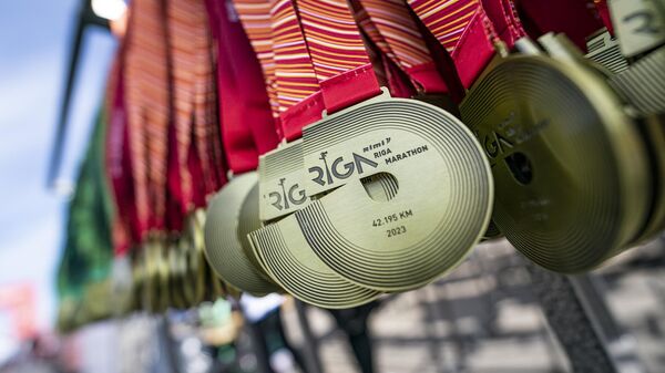 Рижский марафон в столице Латвии - Sputnik Латвия