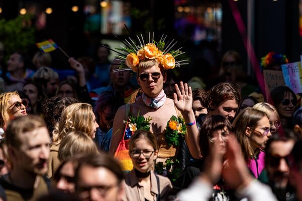 Гей-парад в Риге - финальный аккорд Рижского прайда. - Sputnik Латвия