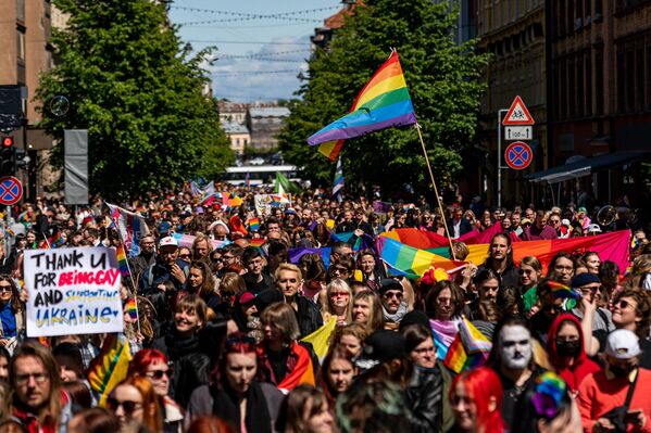 Гей-парад в Риге - финальный аккорд Рижского прайда. - Sputnik Латвия