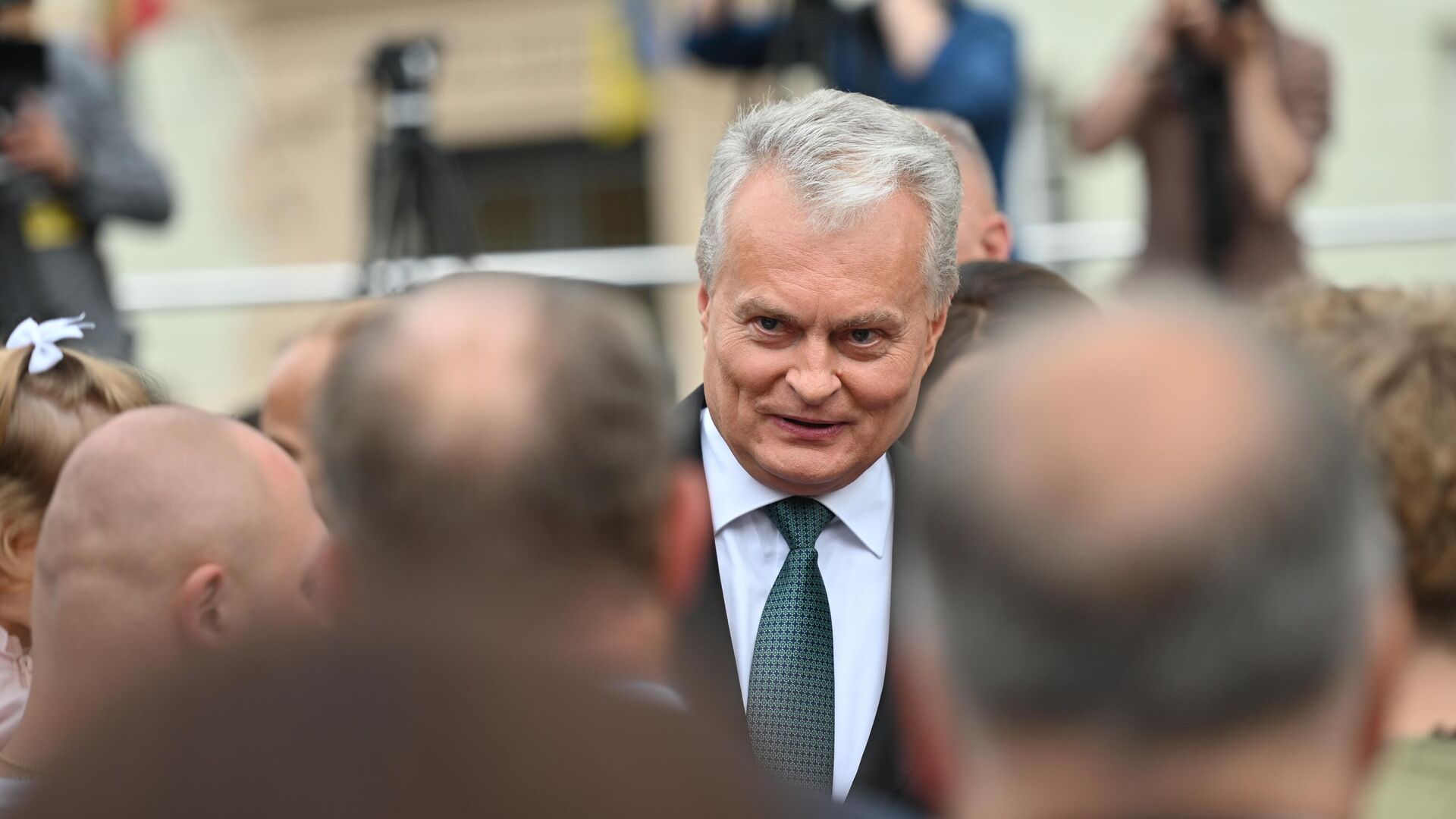 Президент Литвы Гитанас Науседа  - Sputnik Латвия, 1920, 06.06.2024