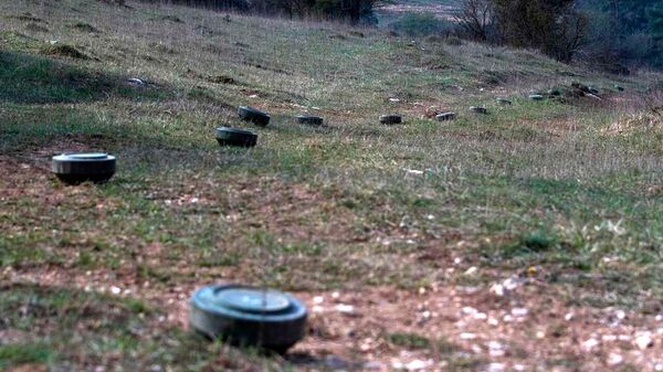 Противотанковые мины. Архивное фото - Sputnik Латвия