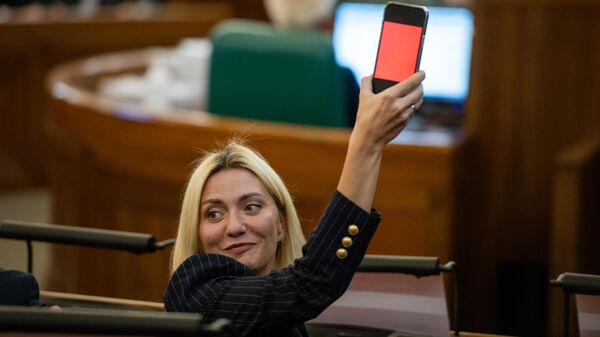 Депутат Сейма Латвии Светлана Чулкова  - Sputnik Латвия