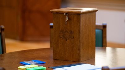 Процедура голосования в Сейме Латвии