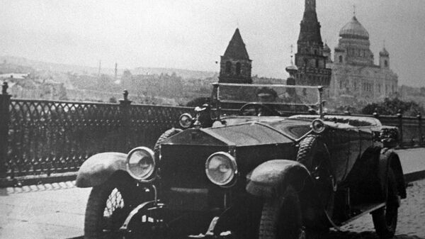 Автомашина № 236 фирмы Роллс-Ройс, которой пользовался В. И. Ленин в 1921-1922 годах - Sputnik Латвия