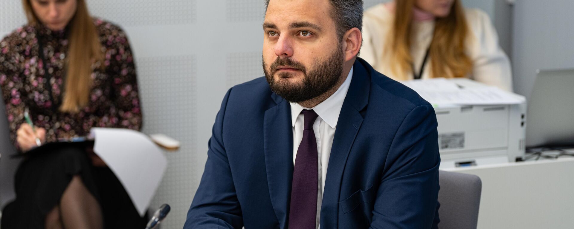 Депутат Сейма Латвии Эдмундс Юревицс - Sputnik Латвия, 1920, 09.04.2026