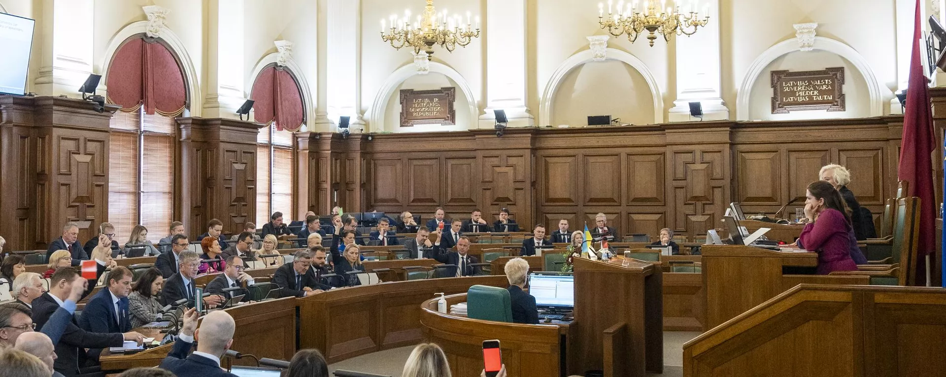 Заседание Сейма Латвии  - Sputnik Латвия, 1920, 10.11.2023