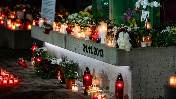 Как прошло памятное мероприятие на месте трагедии в Золитуде - Sputnik Латвия