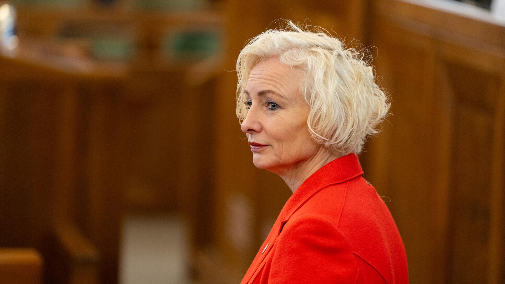 Спикер Сейма Латвии Дайга Миериня - Sputnik Латвия, 1920, 22.01.2026