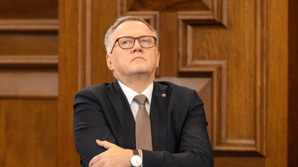 Министр финансов Латвии Арвилс Ашераденс - Sputnik Латвия
