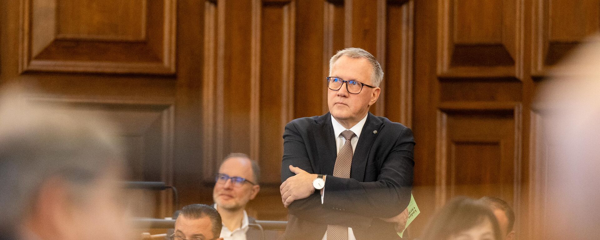 Министр финансов Латвии Арвилс Ашераденс - Sputnik Латвия, 1920, 22.08.2024
