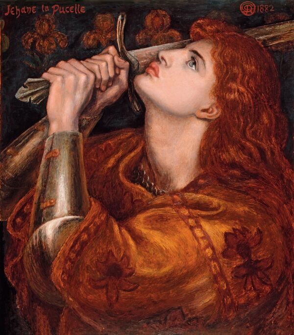 Легендарная французская предводительница - Жанна д&#x27;Арк, известная своей ролью в Столетней войне. Родилась, согласно историческим источникам, 6 января 1412 года.  - Sputnik Латвия