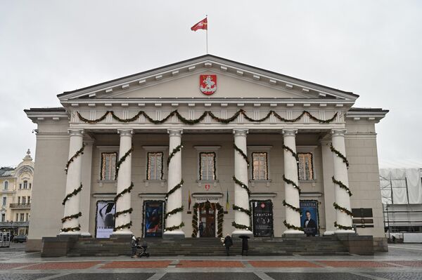 Мероприятия на Кафедральной площади впервые были проведены в 2018 году, последние несколько лет они постоянно совершенствовались и стали современной альтернативой фейерверку. - Sputnik Латвия