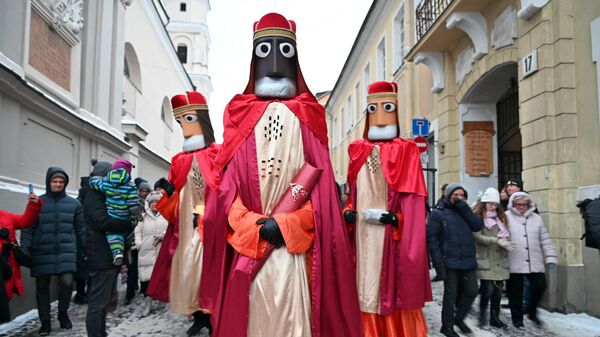 Три короля в Вильнюсе - 2024 - Sputnik Латвия
