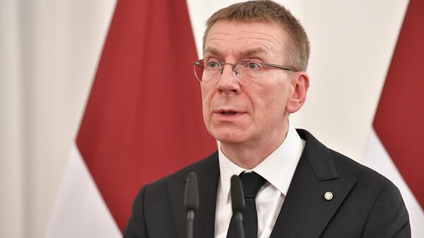 Президент Латвии Эдгарс Ринкевичс - Sputnik Латвия