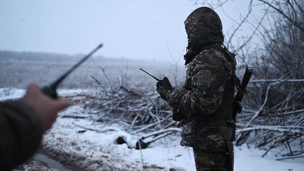Российские военнослужащие в зоне специальной военной операции - Sputnik Латвия