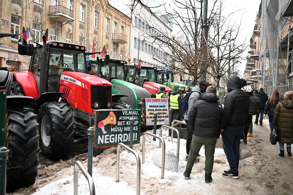 Вильнюсское городское самоуправление выдало разрешение на протест фермеров. - Sputnik Латвия