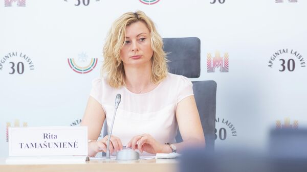 Депутат Сейма Литвы Рита Тамашунене - Sputnik Латвия
