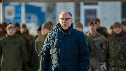 Министр обороны Латвии Андрис Спрудс 