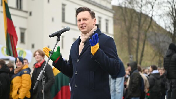 Мэр Вильнюса Валдас Бенкунскас  - Sputnik Латвия