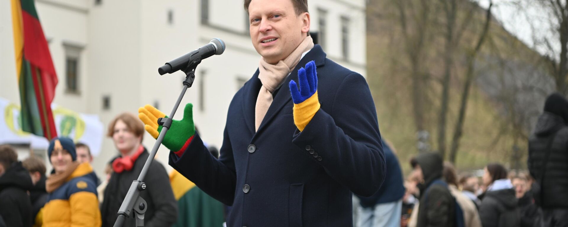 Мэр Вильнюса Валдас Бенкунскас  - Sputnik Латвия, 1920, 10.03.2026