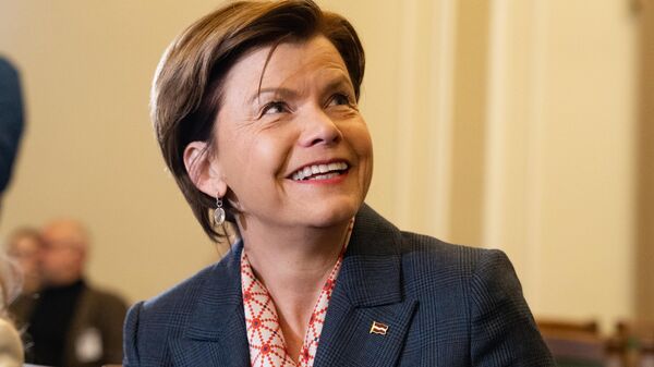 Министр иностранных дел Латвии Байба Браже - Sputnik Латвия