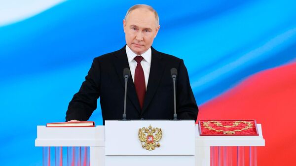 Инаугурация президента РФ Владимира Путина  - Sputnik Латвия