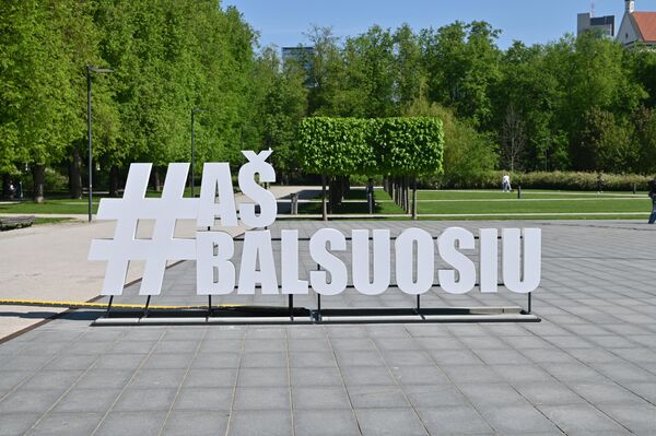 В Литве с 7 по 9 мая проходило досрочное голосование на выборах президента и на референдуме о сохранении двойного гражданства. - Sputnik Латвия