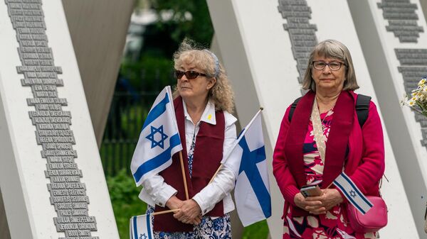 День памяти геноцида еврейского народа в Латвии в 2024 году - Sputnik Латвия